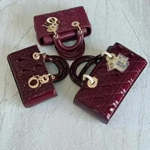 Luxury Women's White Heels & Yellow Handbag Set